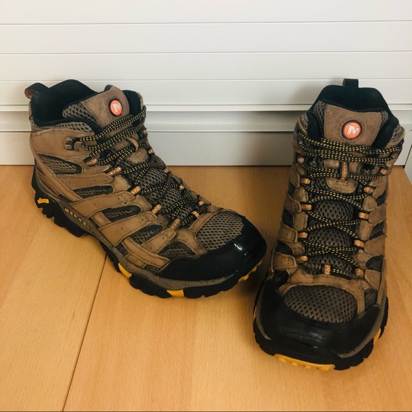 Merrell Mens Moab 3 GTX Waterproof Hiking Boots Size:9.5 - Picture 3 of 9